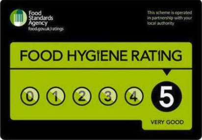 Food Standards Agency 5 Star Rating