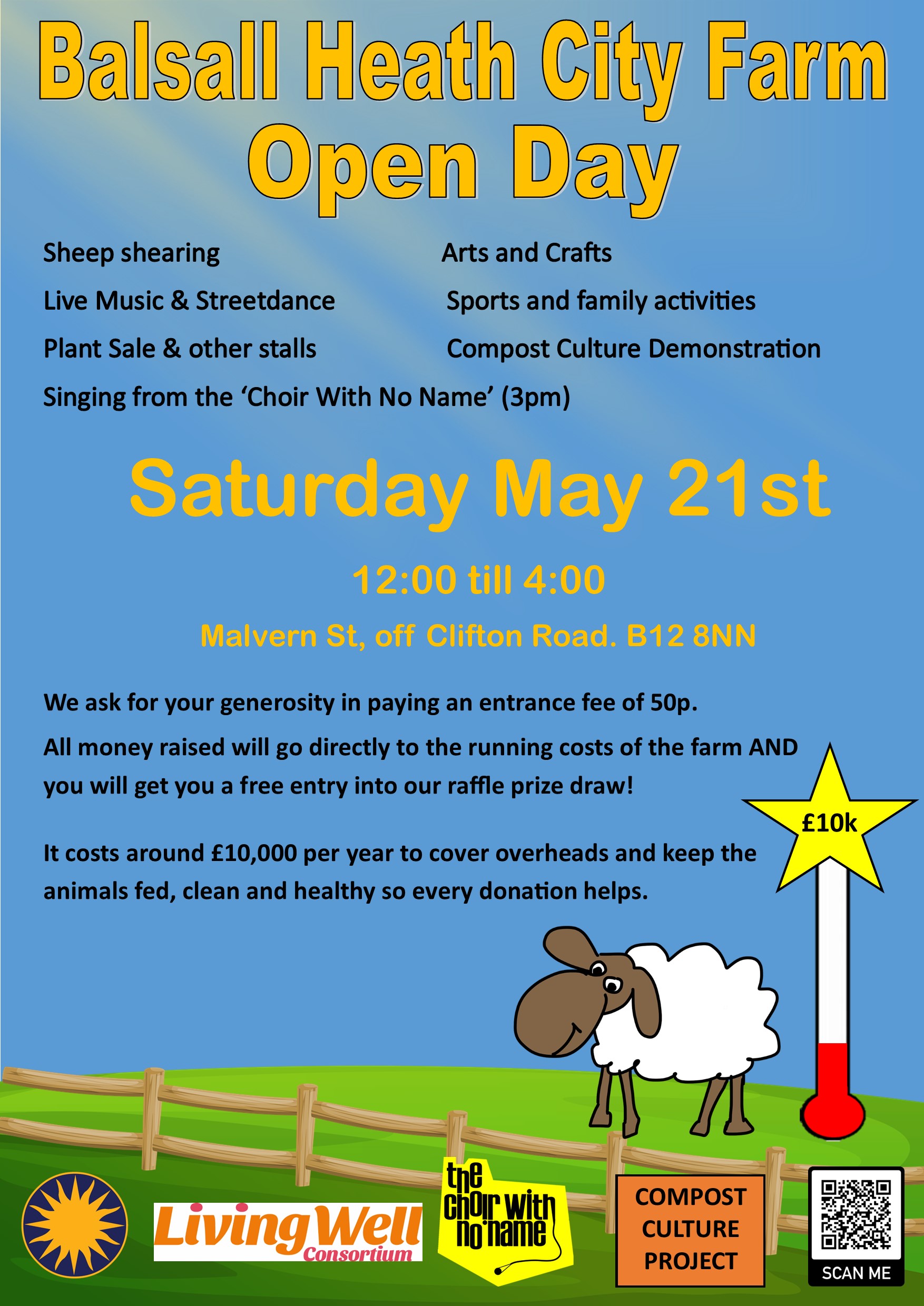 Farm Open Day 21st May 2022 Poster