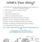 REVISED Storytelling and Story making workshops