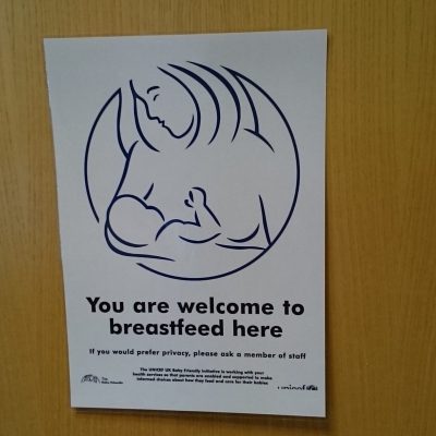Breast Feeding area in Parents Room at St Paul's Children Centre